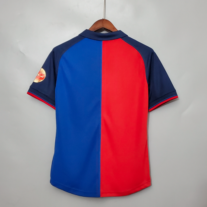 Camisa Barcelona - Retrô | 100º Aniversário em Casa