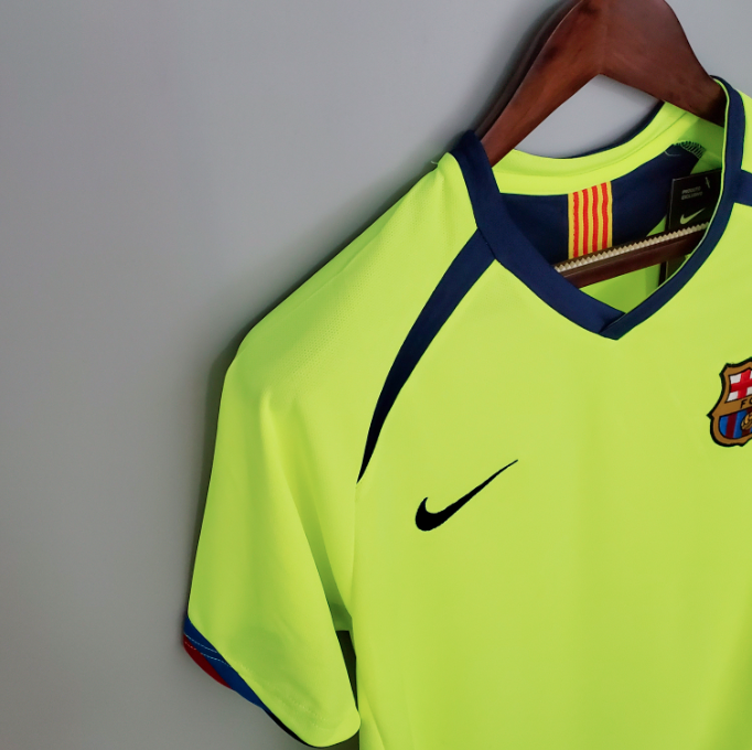 Camisa Barcelona - Retrô | 05/06 - (Fora)