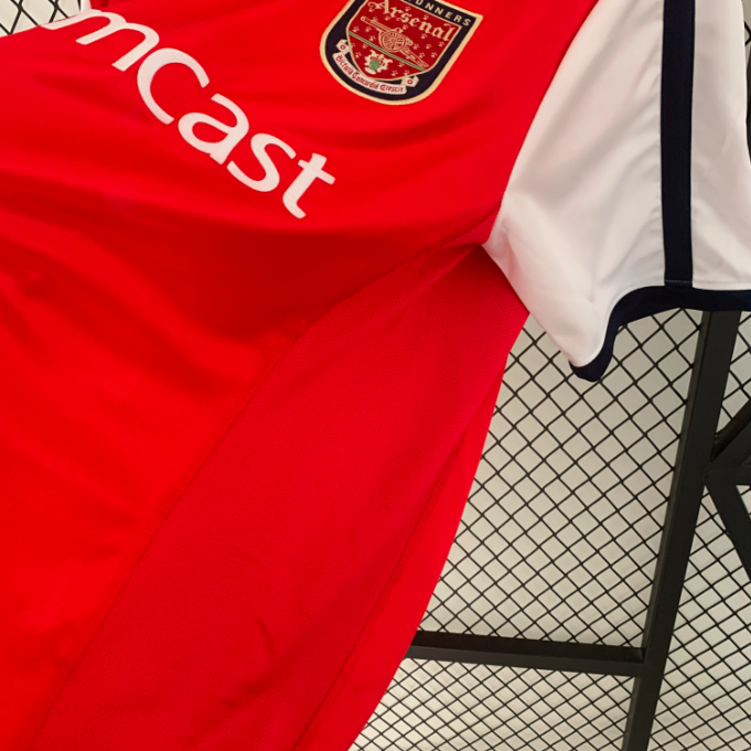Camisa Arsenal - Retrô | 01/02 - (Casa)