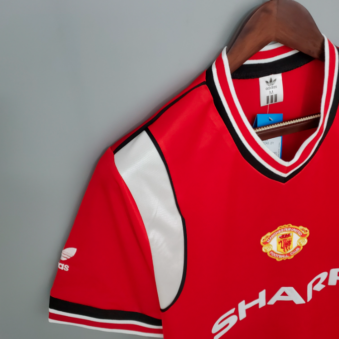 Camisa Manchester United - Retrô | 85/86 - (Casa)