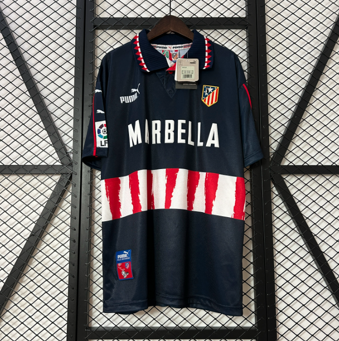 Camisa Atlético Madrid - Retrô | 97/98 - (Fora)