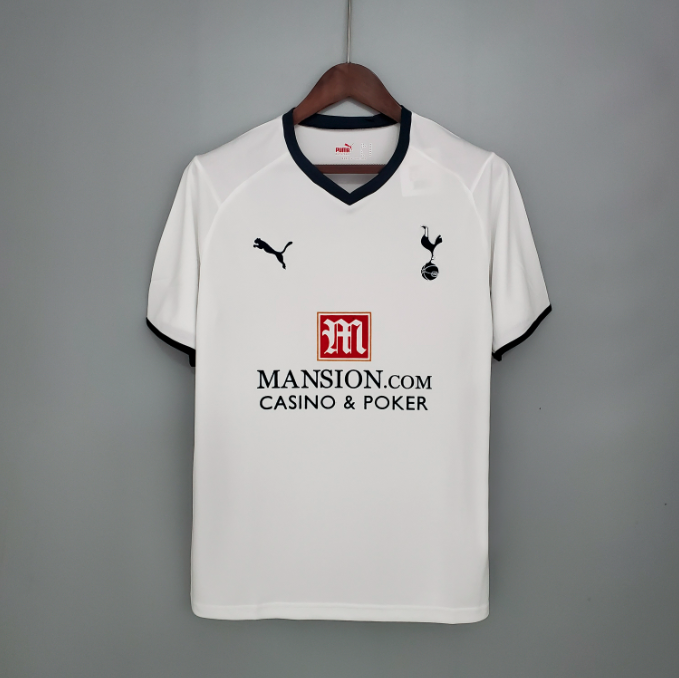 Camisa Tottenham - Retrô | 08/09 - (Casa)