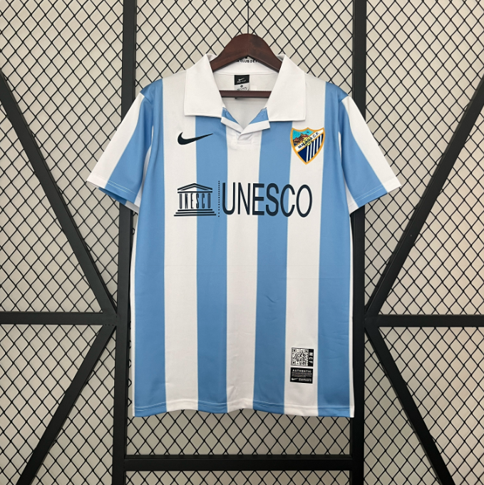 Camisa Malaga - Retrô | 12/13 - (Casa)