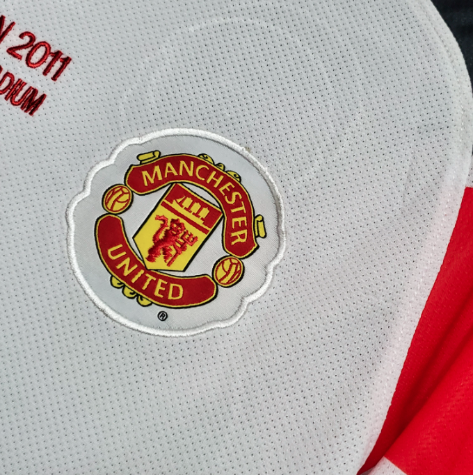 Camisa Manchester United - Retrô | 10/11 - Versão Champions League - (Fora)
