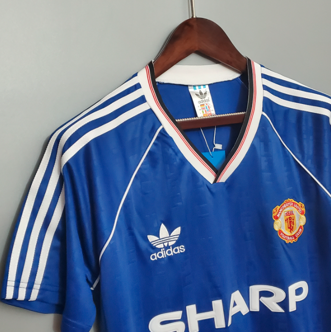 Camisa Manchester United - Retrô | 88/90 - Terceiro Fora