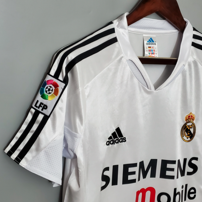 Camisa Real Madrid - Retrô | 04/05 - (Casa)