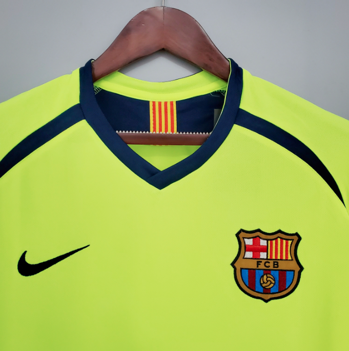 Camisa Barcelona - Retrô | 05/06 - (Fora)