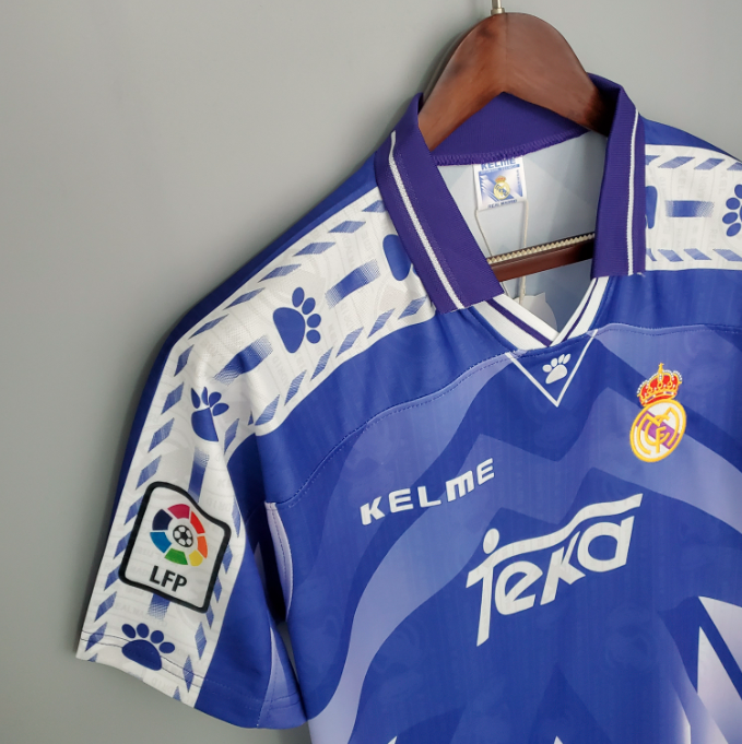Camisa Real Madrid - Retrô | 96/97 - (Fora)