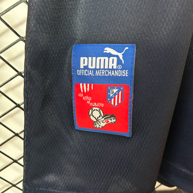 Camisa Atlético Madrid - Retrô | 97/98 - (Fora)