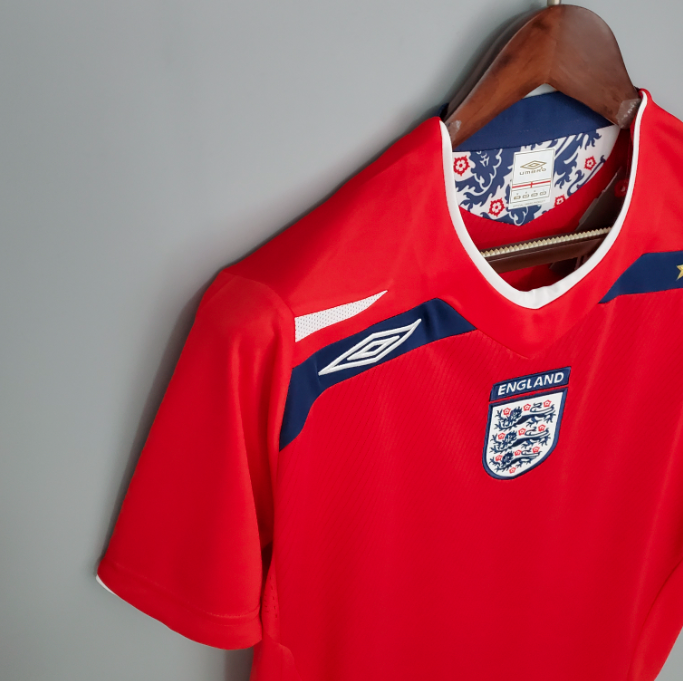 Camisa Inglaterra - Retrô | 08/10 - (Fora)