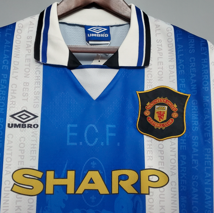 Camisa Manchester United - Retrô | 94/96 - (Fora)