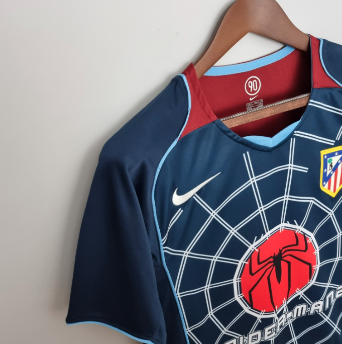 Camisa Atletico Madrid - Retrô | 04/05 - (Fora)