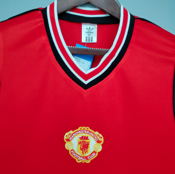 Camisa Manchester United - Retrô | 85/86 - (Casa)