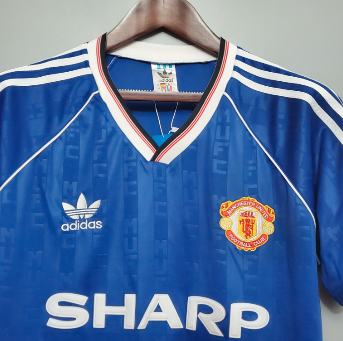 Camisa Manchester United - Retrô | 88/90 - Terceiro Fora