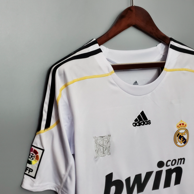 Camisa Real Madrid - Retrô | 09/10 - (Casa)