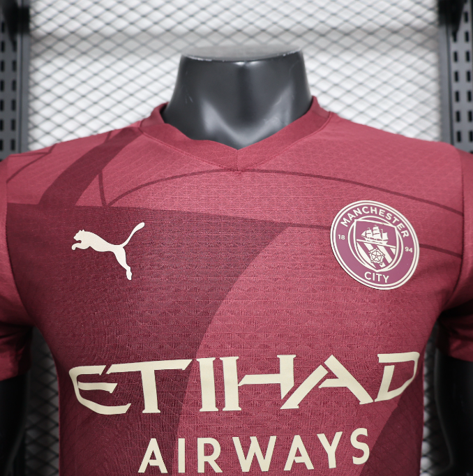 Camisa Manchester City - Jogador | 24/25 - Terceiro Fora