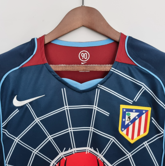 Camisa Atletico Madrid - Retrô | 04/05 - (Fora)