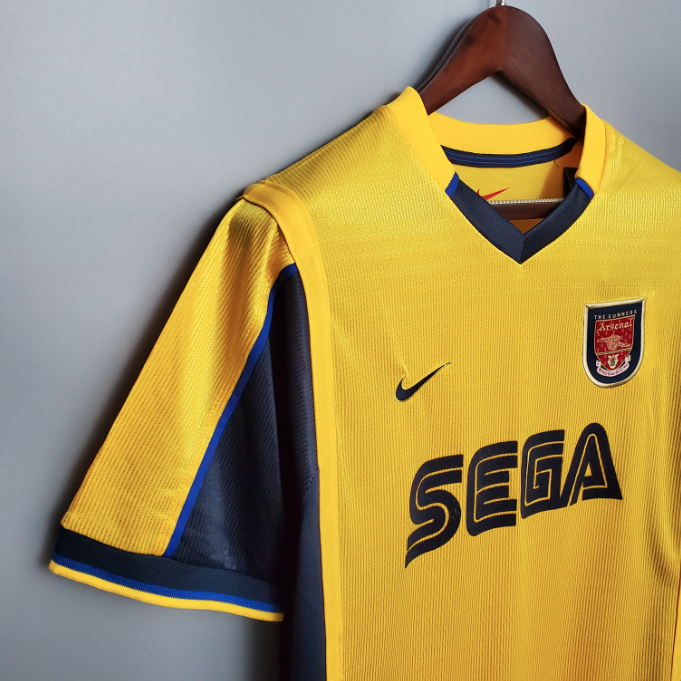 Camisa Arsenal - Retrô | 99/00 - (Fora)