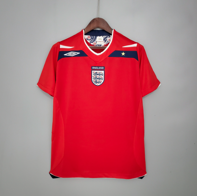 Camisa Inglaterra - Retrô | 08/10 - (Fora)