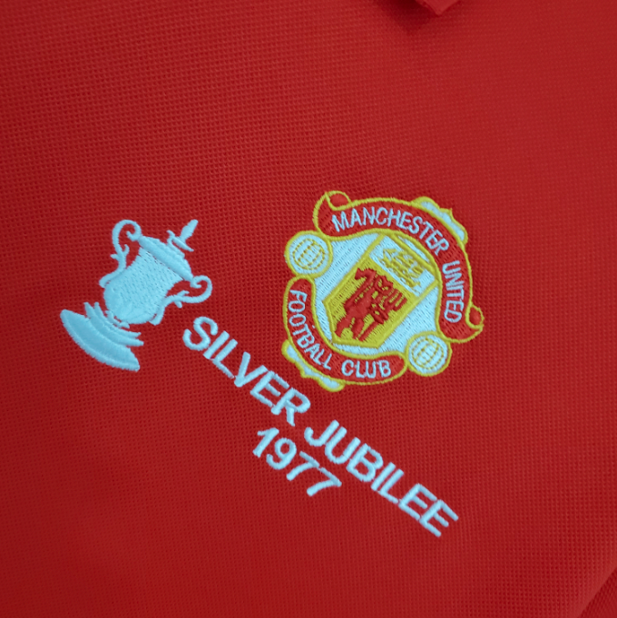 Camisa Manchester United - Retrô | 1977 - (Casa)