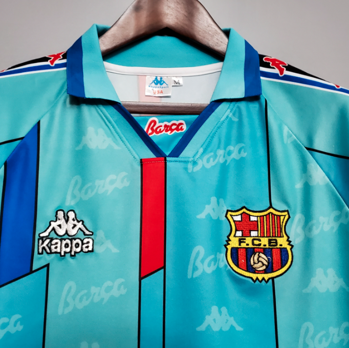 Camisa Barcelona - Retrô | 96/97 - (Fora)