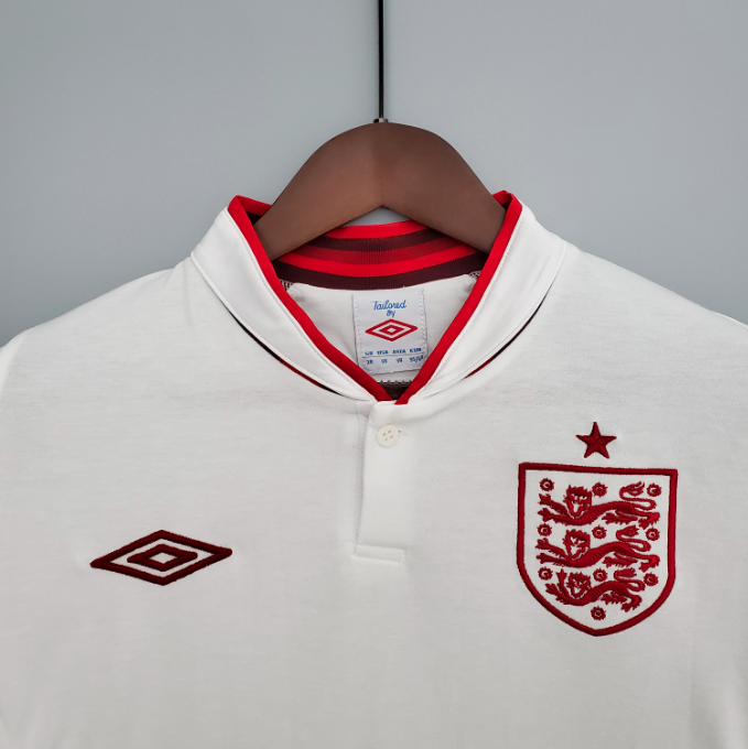 Camisa Inglaterra - Retrô | 2012 - (Casa)