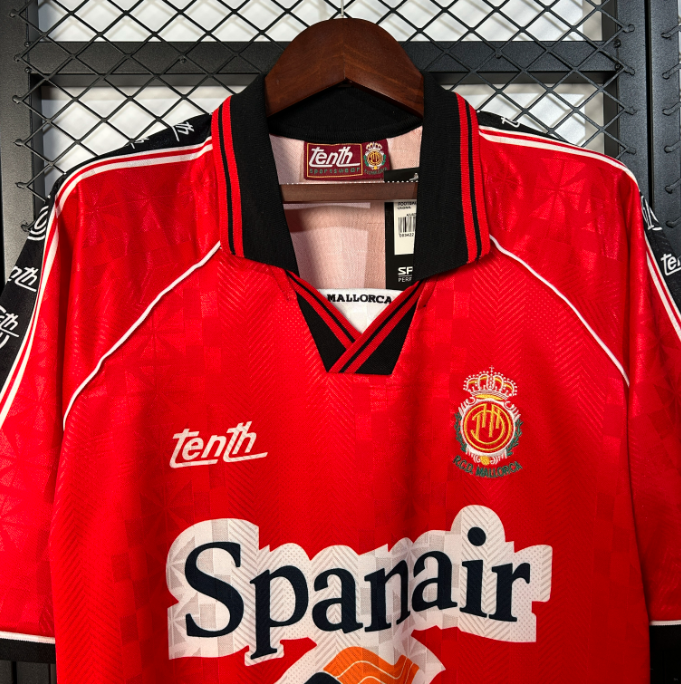 Camisa Mallorca - Retrô | 96/97 - Vermelha