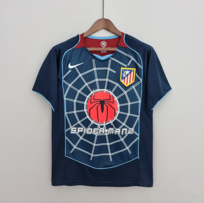 Camisa Atletico Madrid - Retrô | 04/05 - (Fora)