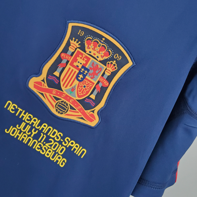 Camisa Espanha - Retrô | 2010 - (Fora)