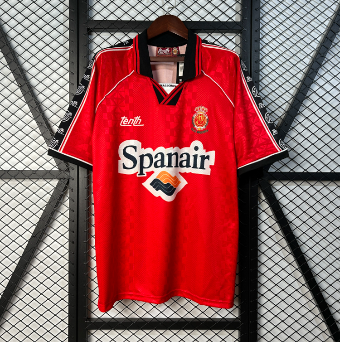 Camisa Mallorca - Retrô | 96/97 - Vermelha