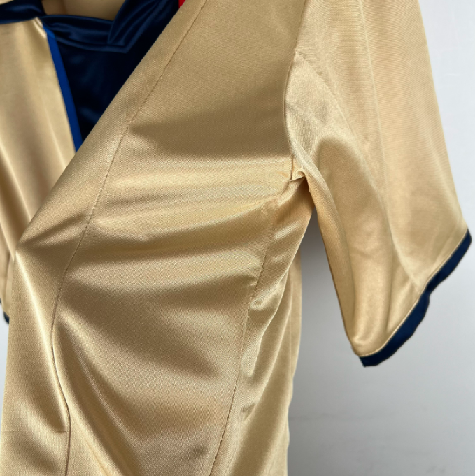 Camisa Barcelona - Retrô | 2002 - (Fora)
