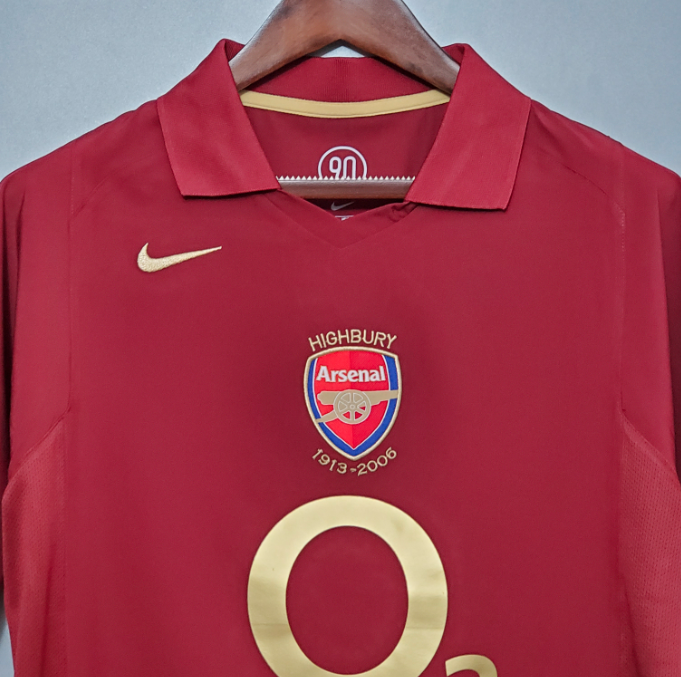 Camisa Arsenal - Retrô | 05/06 - (Casa)