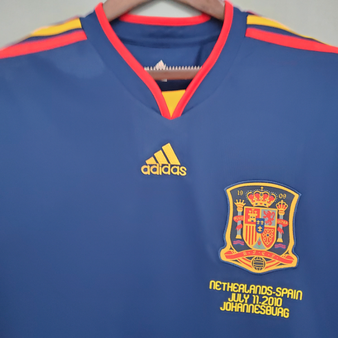 Camisa Espanha - Retrô | 2010 - (Fora)