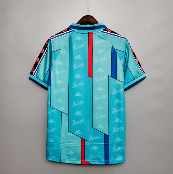 Camisa Barcelona - Retrô | 96/97 - (Fora)