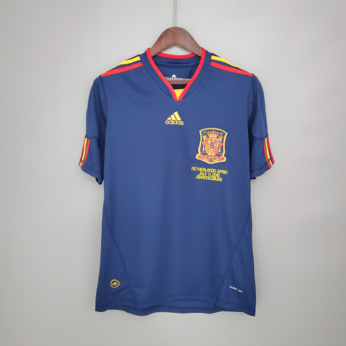 Camisa Espanha - Retrô | 2010 - (Fora)