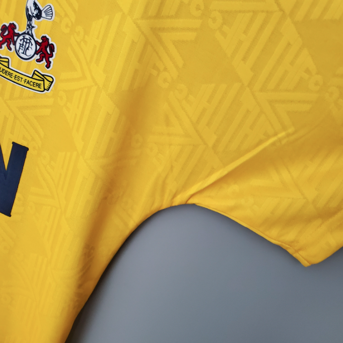 Camisa Tottenham - Retrô | 92/94 - Amarela - (Fora)