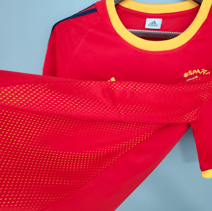 Camisa Espanha - Retrô | 2002 - (Casa)
