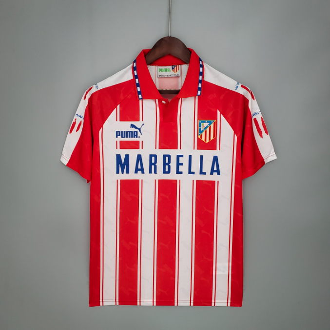 Camisa Atletico Madrid - Retrô | 94/95 - (Casa)