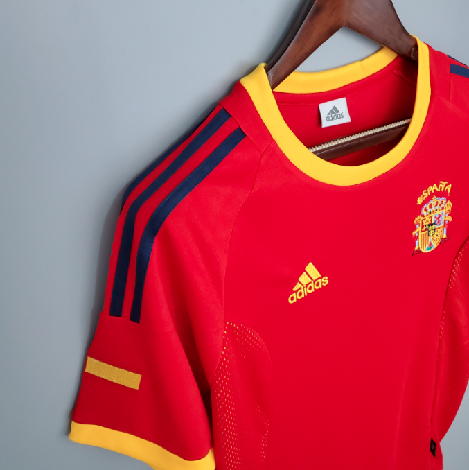 Camisa Espanha - Retrô | 2002 - (Casa)