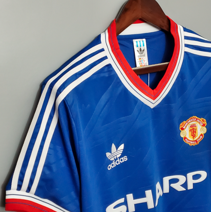 Camisa Manchester United - Retrô | 86/88 - Terceiro Fora