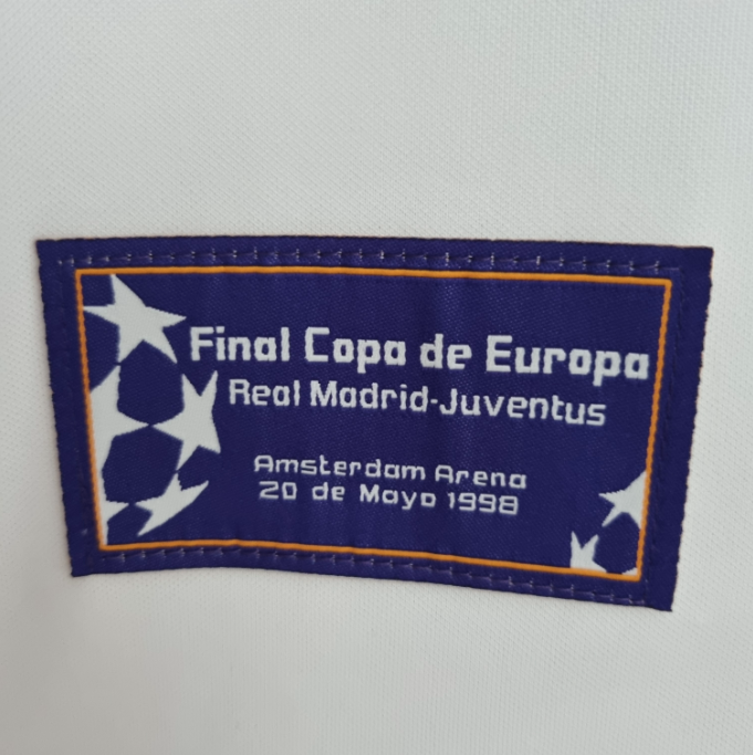 Camisa Real Madrid - Retrô | 97/98 - Edição Comemorativa