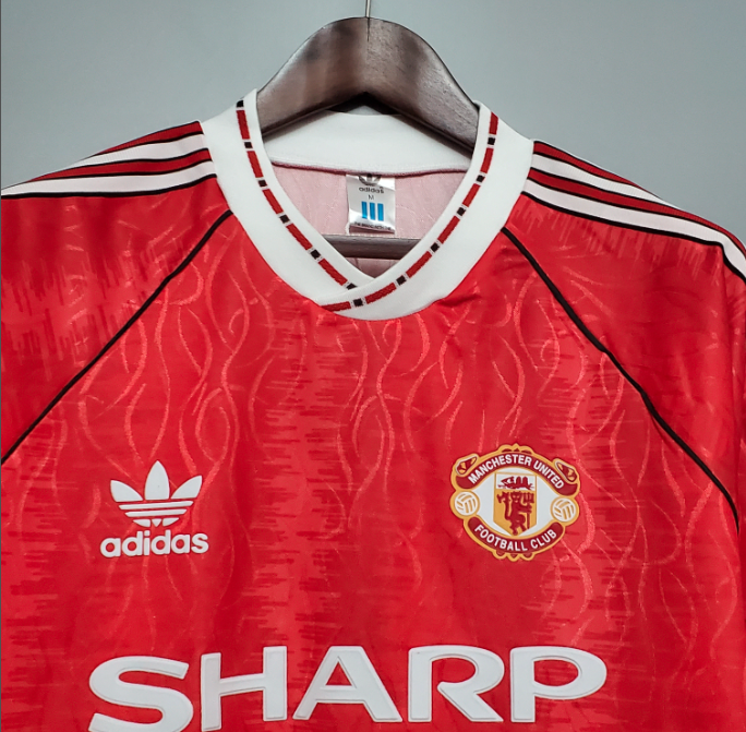 Camisa Manchester United - Retrô | 90/92 - (Casa)