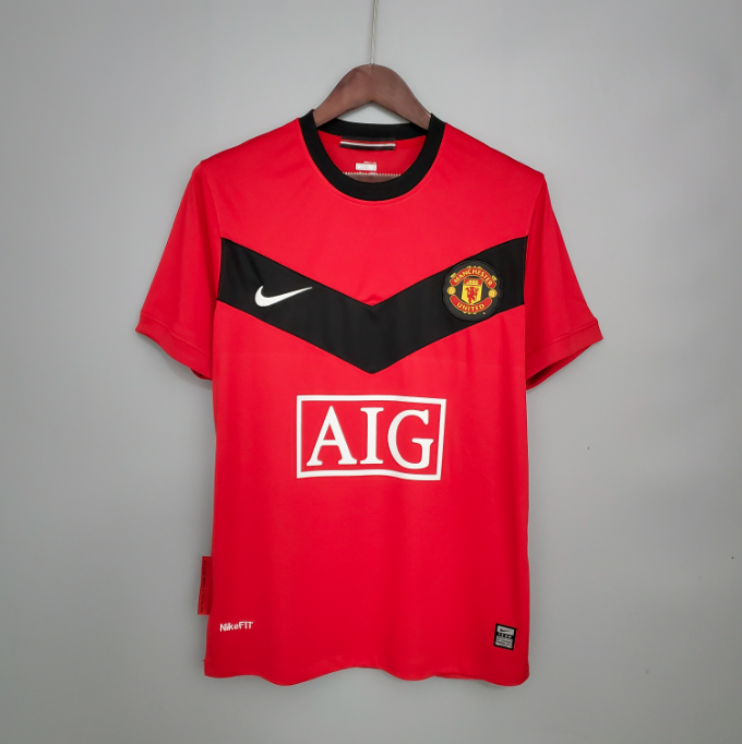 Camisa Manchester United - Retrô | 09/10 - (Casa)