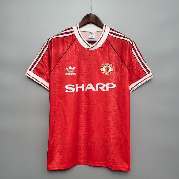 Camisa Manchester United - Retrô | 90/92 - (Casa)