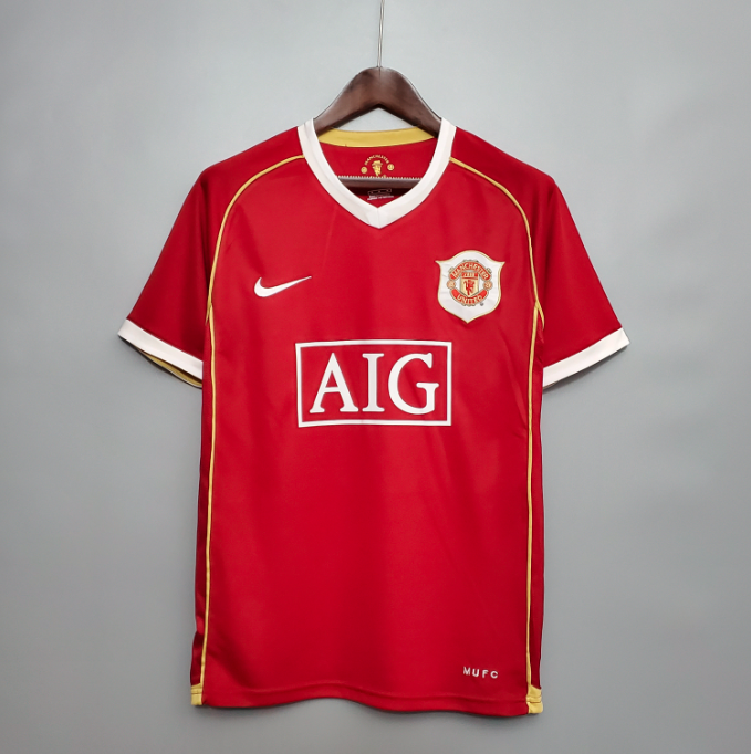 Camisa Manchester United - Retrô | 06/07 - (Casa)