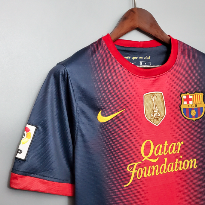 Camisa Barcelona - Retrô | 12/13 - (Casa)