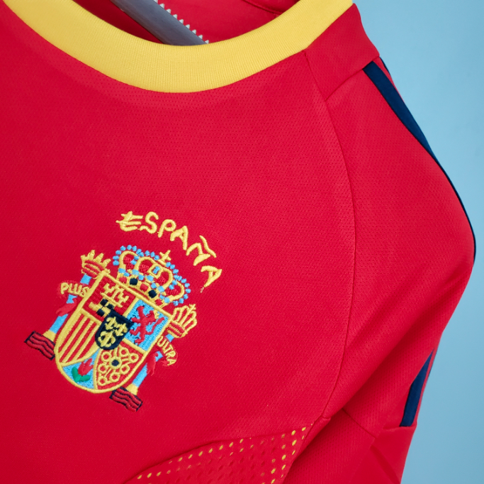 Camisa Espanha - Retrô | 2002 - (Casa)