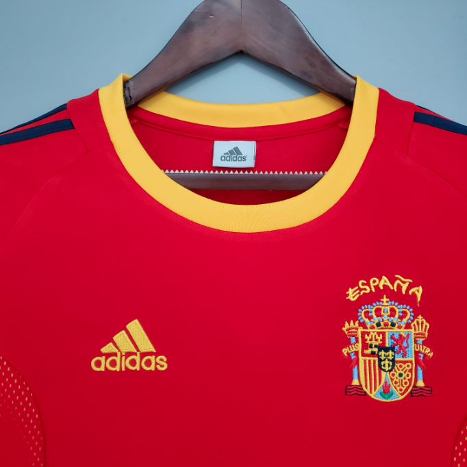 Camisa Espanha - Retrô | 2002 - (Casa)