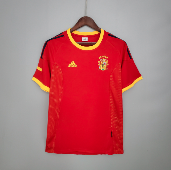 Camisa Espanha - Retrô | 2002 - (Casa)