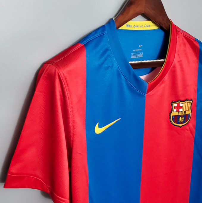 Camisa Barcelona - Retrô | 06/07 - (Casa)